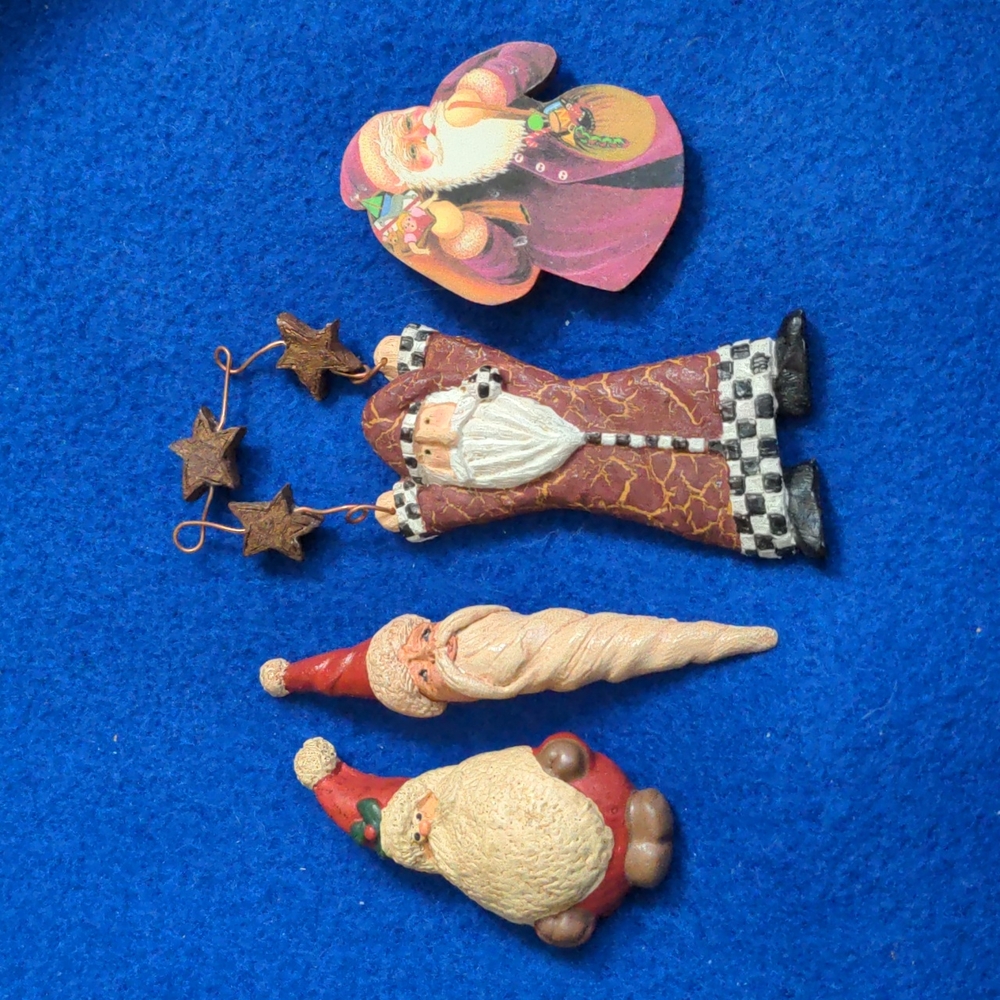 A053 🔥 5 For $35 🔥 Santa Baby Brooch Lot A053